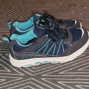 Geers by Dream Seek Sneakers Boys Size 2 Blue / Aqua